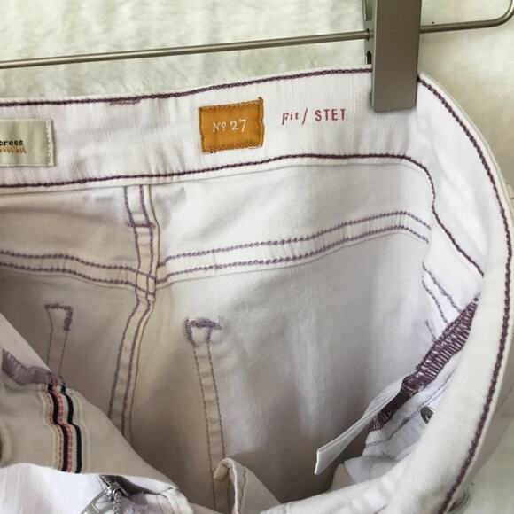 Pilcro and the Letterpress Lavender-Gray Fit/Stet Jeans - Picture 5 of 16